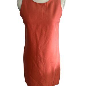 RALPH LAUREN Purple Label Raw Silk Shift Dress Size 10